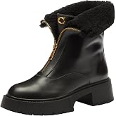 COACH womens Leah Platform Zip Bootie