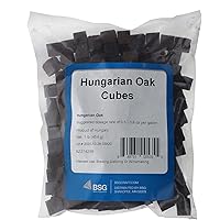 Home Brew Ohio 5X-1189-5UIG Hungarian Medium Toast Oak Cubes 1 Pound Brown