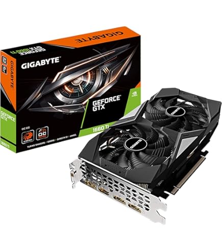 グラフィックボード・グラボ・ビデオカード gigabyte gv-n1660gaming oc-6gd Amazon.com: Gigabyte Gv-N1660OC-6GD GeForce GTX 1660 OC 6G