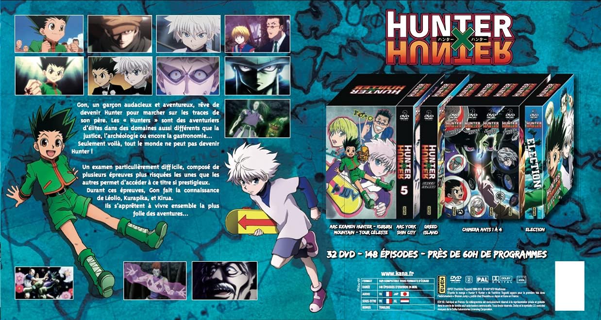 Hunter X Hunter Integrale Nouvelle Serie Edition Limitee Coffret 30 Dvd Amazon Fr Madhouse Hiroshi Kojina Yoshihiro Togashi Dvd Blu Ray Hunter X Hunter Integrale Nouvelle Serie Edition Limitee Coffret 30 Dvd Amazon Fr Madhouse Hiroshi Kojina Yoshihiro Togashi Dvd Blu Ray