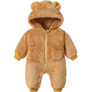 Srkrando Toddler Winter Coat Baby Snowsuits Fleece Jacket Outerwear Clothes | 0-3-6-9-12-18-24 Months 1T 2T 3T Pink Black Gir