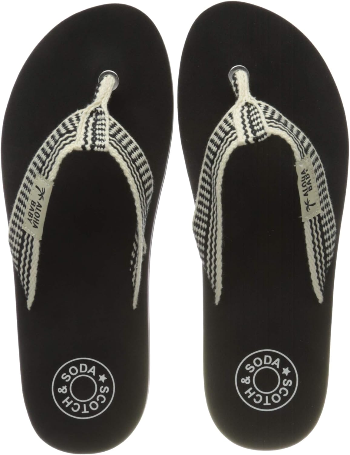 scotch soda flip flops