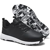 ULTIANT Womens Golf Shoes Waterproof Spikeless Lightweight Breathable | Comfort Fit, Versatile Style, Arch Support, Durable Rubber Outsole, Slip Resistant, Indoor and Outdoor, Shock Absorption