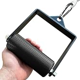 MARSAFIT Gym Fitness LAT Pulldown Attachments, Fat Arm Wrestling Exercise D Handle Cable Attachment, Arm Lifting Deadlift Handle Grip for Finger Wrist Strength