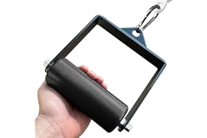 MARSAFIT Gym Fitness LAT Pulldown Attachments, Fat Arm Wrestling Exercise D Handle Cable Attachment, Arm Lifting Deadlift Handle Grip for Finger Wrist Strength