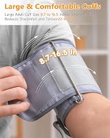 AILE Blood Pressure Monitor Upper Arm Large Cuff 8.7-16.5 in 99 Memory view 4