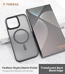 TORRAS for iPhone 16 Pro Case Translucent Matte