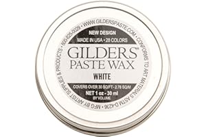 Baroque Art Gilders Paste, 1.0-Ounce, White