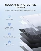 EF ECOFLOW 110W Portable Solar Panel Foldable Waterproof IP68 Chainable Power view 5