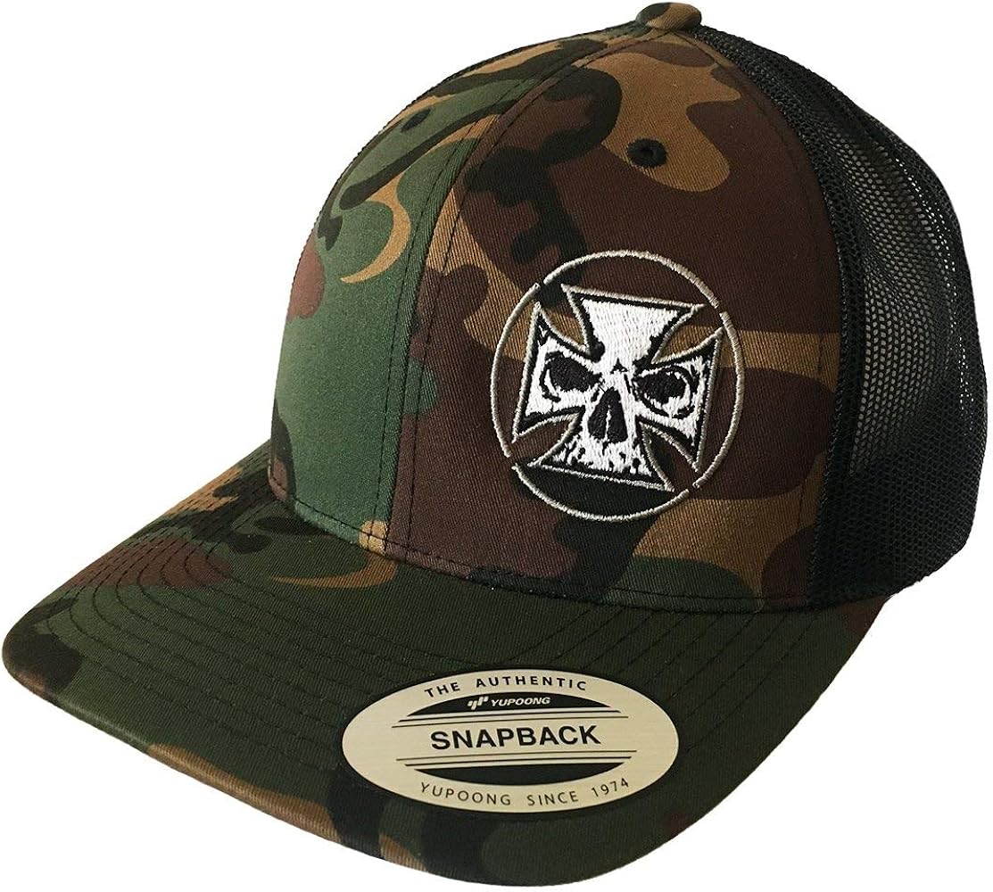 yupoong classic trucker hat camo