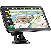 GPS Navigation for Car Canada, 2026 Maps 7 inch Truck Drivers Navigation Systems for Car with Voice Guidance and Speed Camera