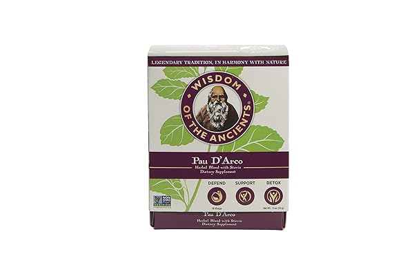 WISDOM OF THE ANCIENTS PAU DÂÂ‚¬Â„¢ ARCO TEA BAGS, 1.1 OZ