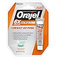 Orajel Moisturelock Cold Sore Symptom Treatment, Cream 0.105 oz (Packaging May Vary)