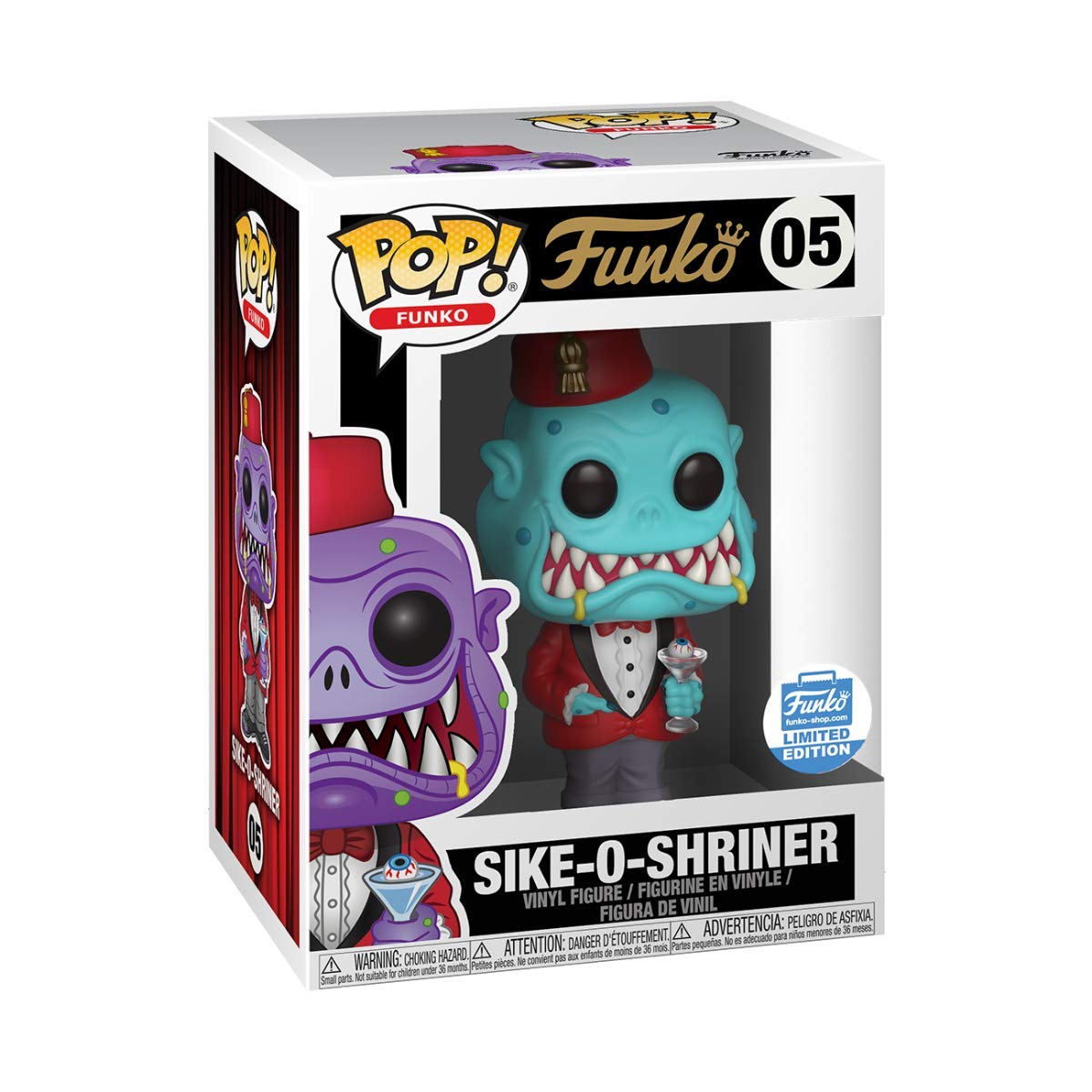 Funko Pop Sike-O-Shriner Teal #05