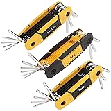MULWARK 25 pcs Folding Allen Wrench Set | Metric