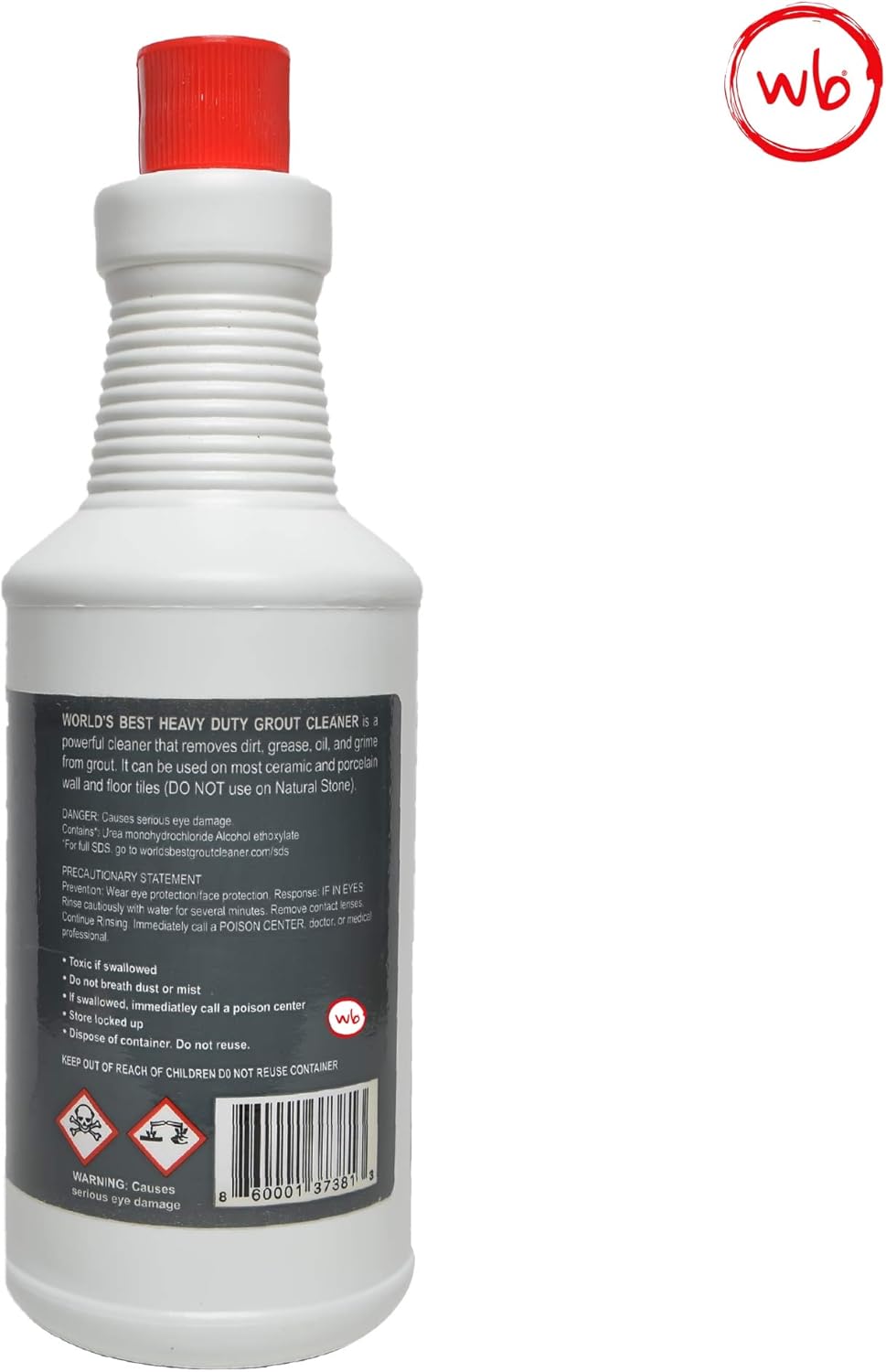 IT REALLY WORKS! World's Best Heavy Duty Grout Cleaner - Easy and Safe To Use on Ceramic and Porcelain Tile - Destroys Dirt and Grime With Ease - Safe For Colored Grout: Health & Personal Care
