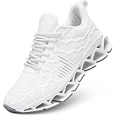 Vooncosir Men's Fashion Sneakers Breathable Mesh Running Shoes Blade Non Slip Soft Sole Casual Athletic Walking Shoes
