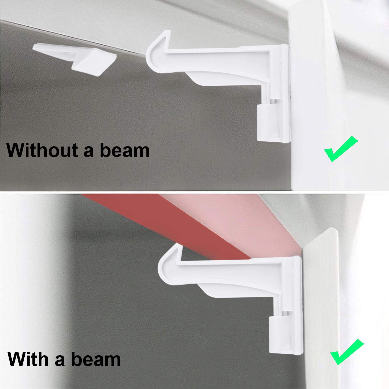 Sicherheitsausrustung 10 Stuck Kindersicherung Schranksicherung Kindersicherung Schubladensicherung Baby Sicherheit Schrankschloss Fur Schranktur Schrank Schubladen Kleiderschrank Ohne Bohren Entsperrtes Design Baby Agb Lv