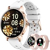 Smart Watch for Women, 1.27" HD Screen Fitness Tracker, Make/Answer Calls, 2026 Portable Smartwatches, 130+ Sport Modes with Heart Rate/Sleep Monitor, IP68 Waterproof, Fitness Watch for iOS Android