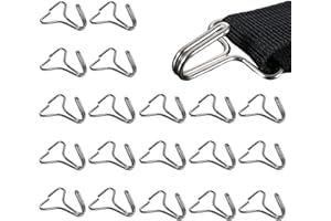 DXNQ 20 PCS Car Seat Cover Hooks, Fixing Hanger Fastener Locking Clip for Car Headrest Cover, Fixing Hook for Vehicle Seat Cushion Mat Installation Replacements, Car Accessories