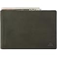 Andar The Ambassador Leather Slim Bifold Wallet With RFID Block Made of Full Grain Leather Modern Traditional Billfold