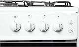 Haden 50cm Gas Cooker White 4 Burner Hob Conventional Oven Grill LPG Kit view 3