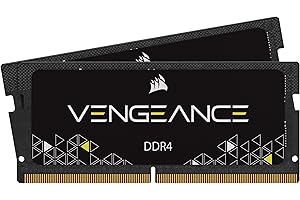 Corsair Vengeance Performance SODIMM Memory 32GB (2x16GB) DDR4 3200MHz CL22 Unbuffered for 8th Generation or Newer Intel Core™ i7, and AMD Ryzen 4000 Series Notebooks