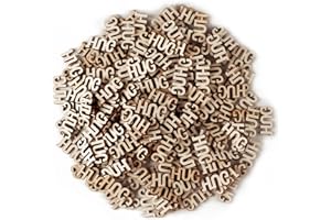 SHE LOVE Wooden HUGs 200PCS Bag of Hug to Give DIY Jar of HUGs Mini Funny Unfinished Wood Hug Letters Little Gift for Anniversary Birthday Christmas Valentines Thanks Giving Day