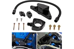LAIKOU Coolant Bypass Kit Compatible with Dodge Ram 6.7L 2007.5-2018 for Cummins Diesel Engines Transmission
