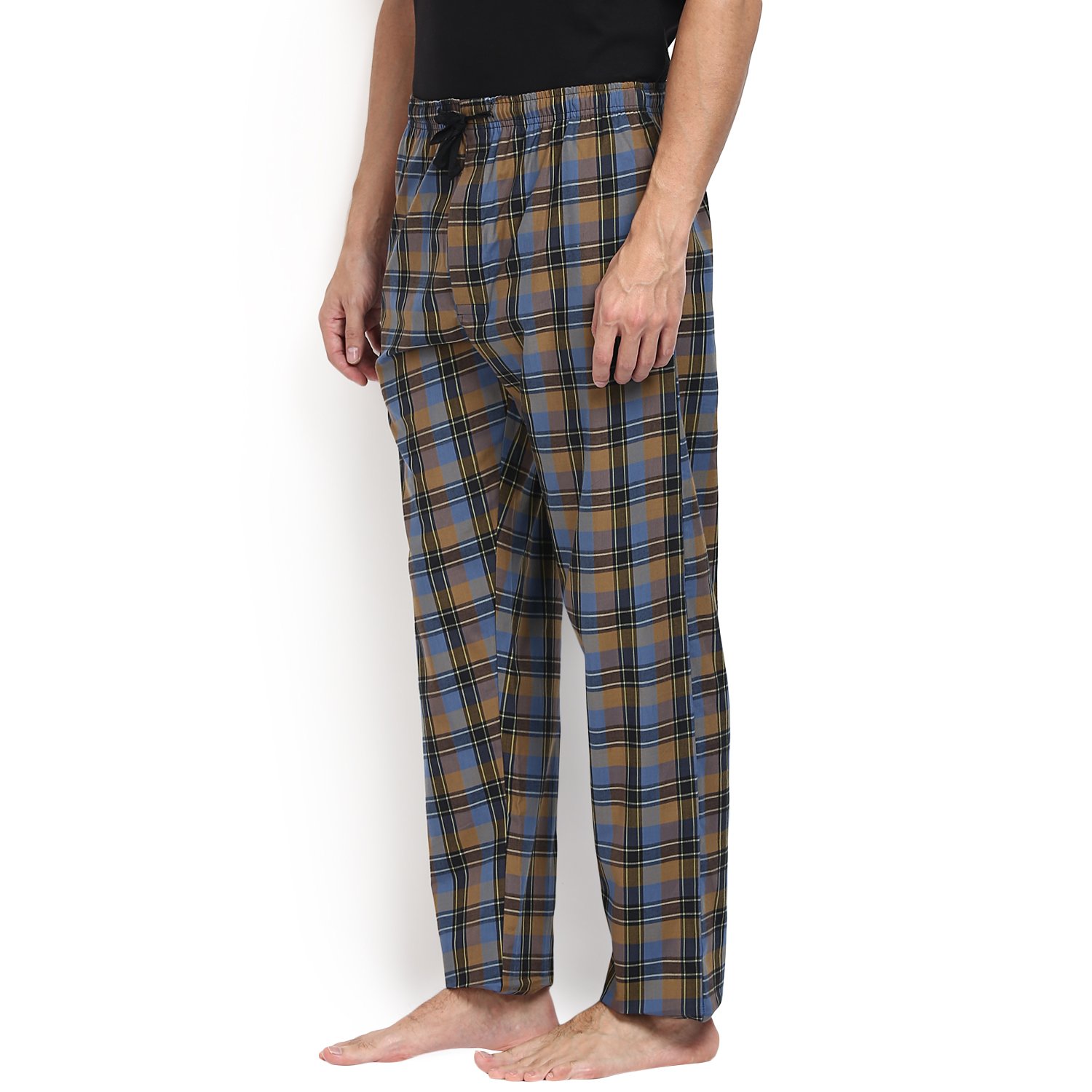 joven men's checkered pyjama