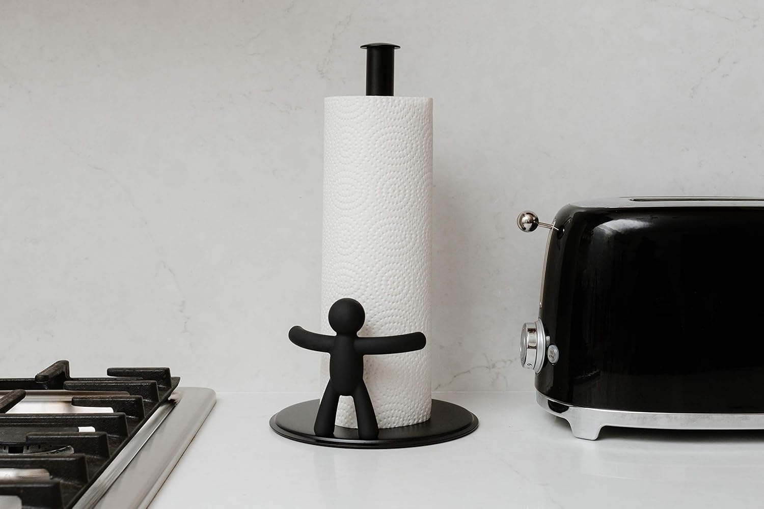 Umbra Buddy Paper Towel Holder Stand for Kitchen Countertop, Unique