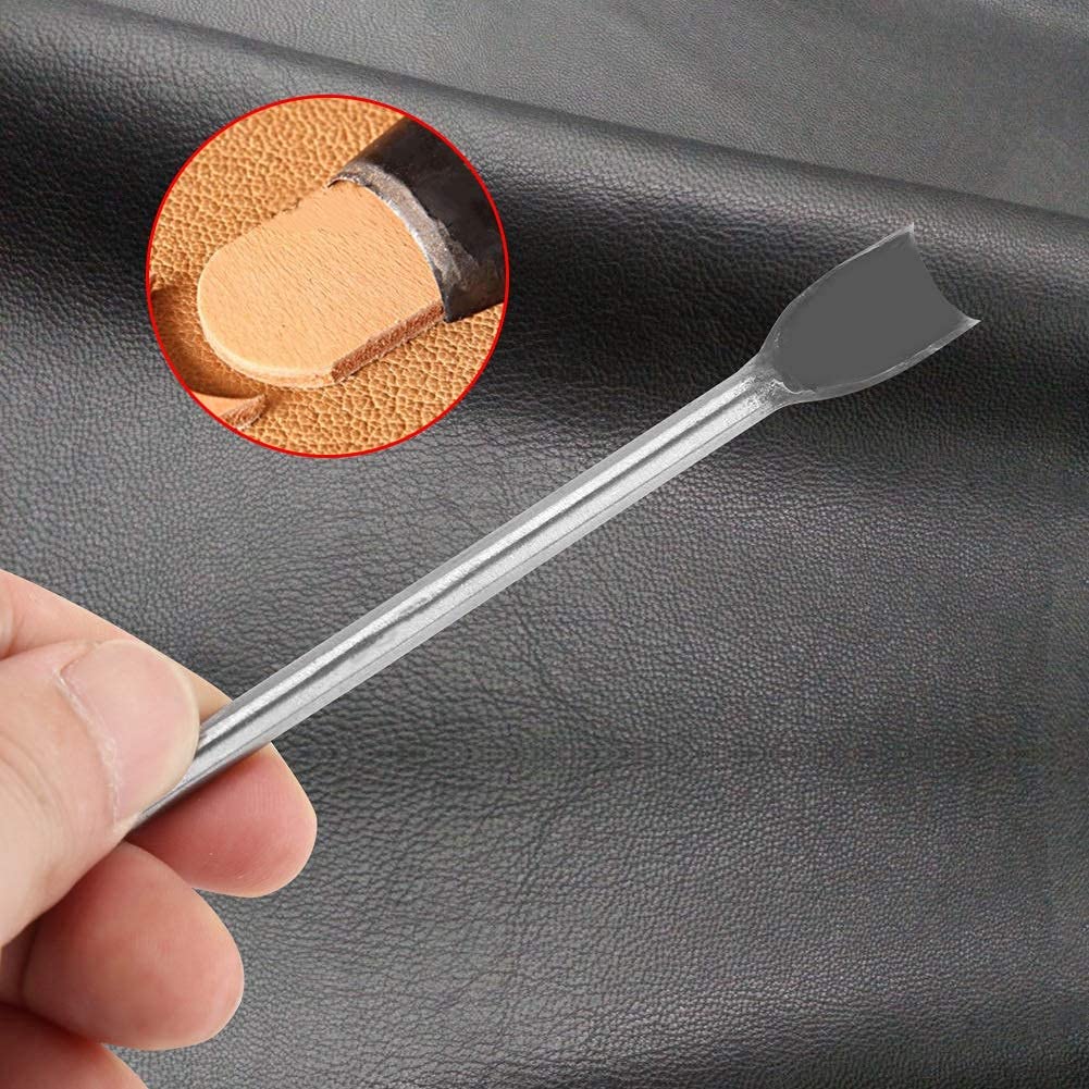 10-30mm Leather Half-Round Cutter Punch Leather Craft Tools for Home Leather Sewing Crafting Strap Belt DIY Craft Handwork Project(20mm) Leather Tools