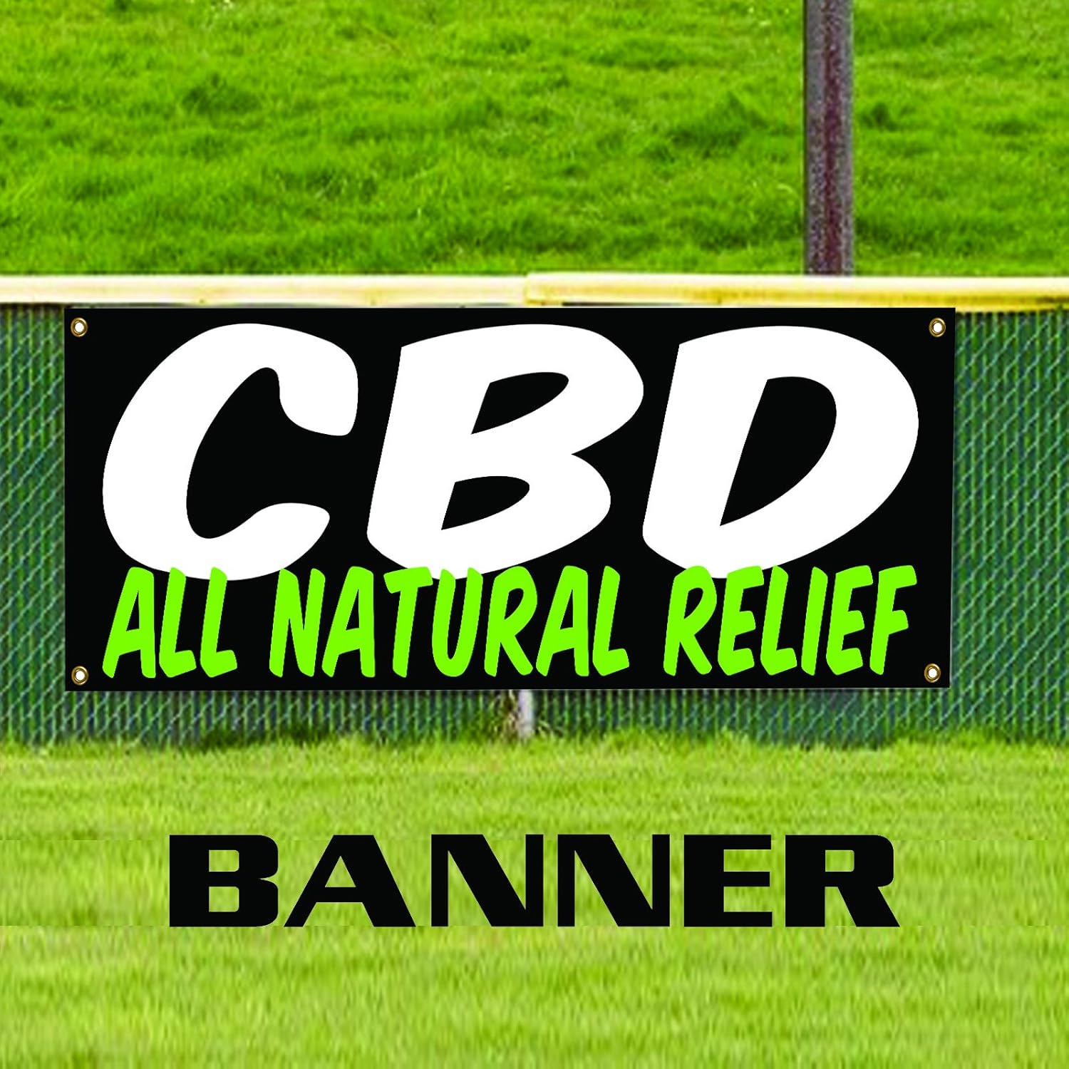 Amazon Com 48 X 120 Cbd All Natural Relief Vinyl Indoor