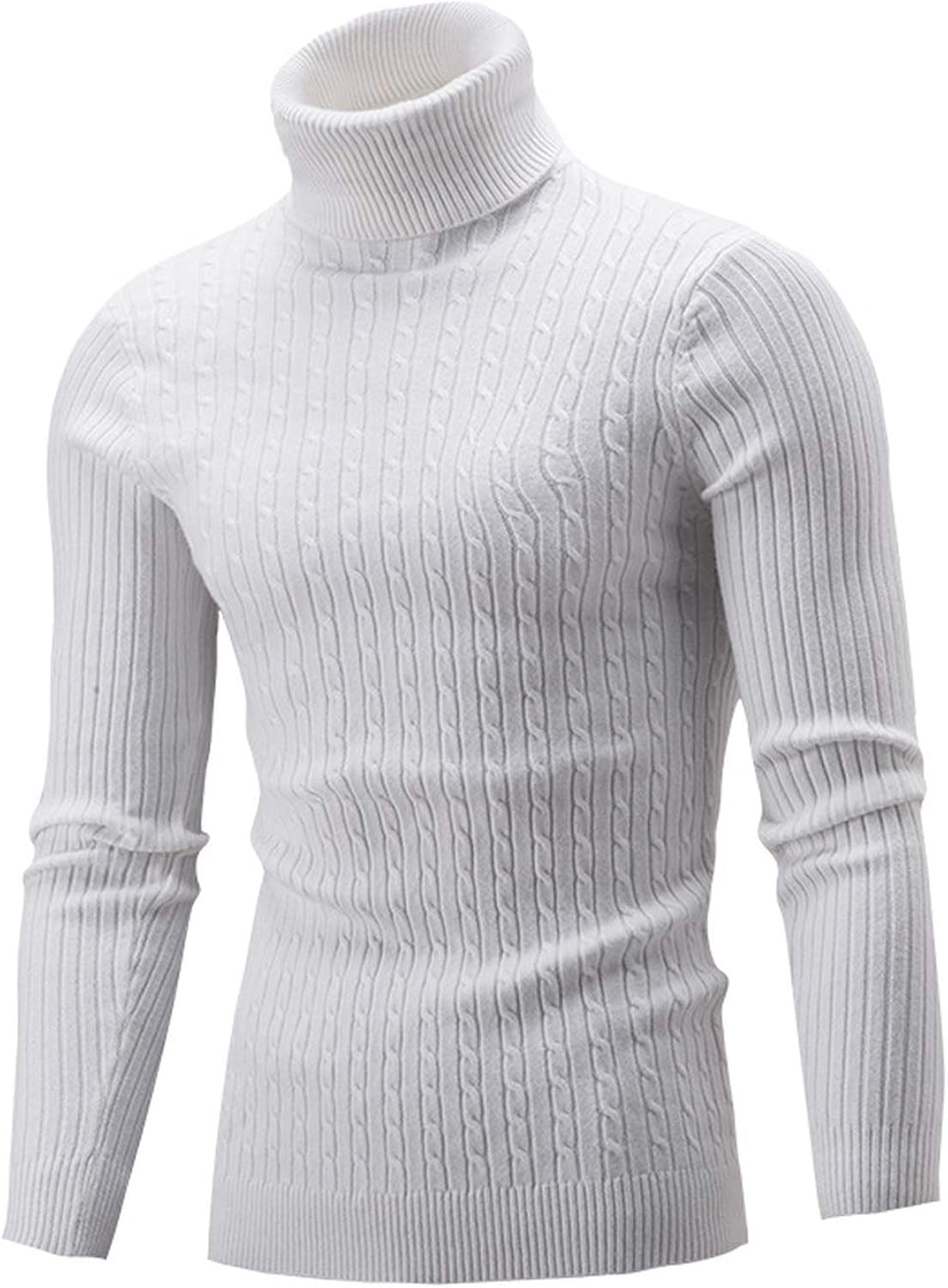 white turtleneck sweater mens