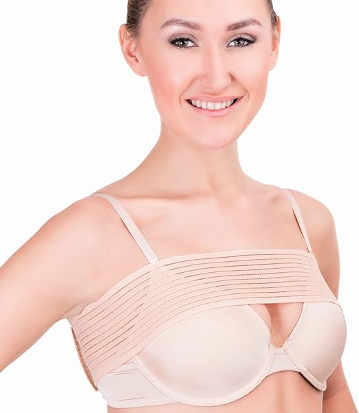 Post Surgery Breast Compression Support Strap Band Breast