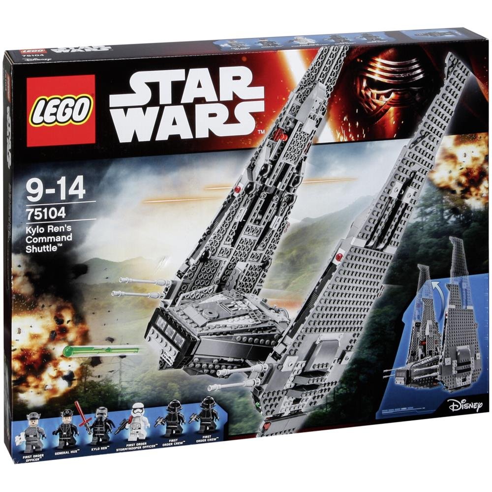 LEGO 75104 Star Wars Kylo Ren’s Command Shuttle - Multi-Coloured