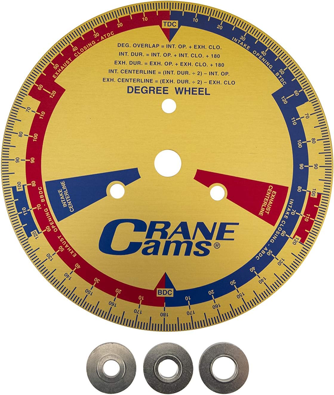 Crane Cams 991621 Degree Wheel with Adapters Automotive