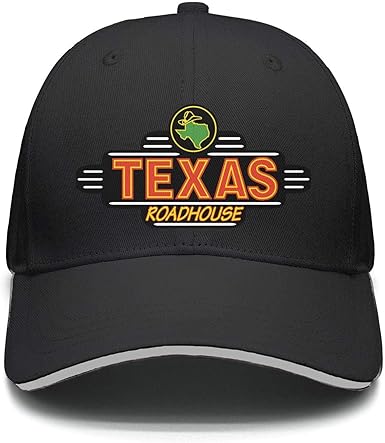 Women Flat Classic Texas Roadhouse Logo Adjustable Mesh Sports