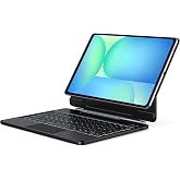 ORDA Keyboard Case for Samsung Galaxy Tab S10 FE Plus 13.1" Case with Keyboard Lightweight Magnetic Floating Cantilever Stand Precise Multi-Touch Trackpad Backlight S Pen Holder AI Keys