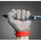 JZD stainless steel gloves, cutting resistant gloves, 304 stainless steel wire, anti cutting gloves