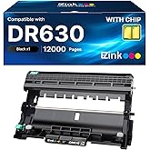 E-Z Ink DR630 Drum Unit 1 Pack Compatible Replacement for Brother DR630 DR660 DR-630 DR-660 Drum for Brother DCP-L2520DW DCP-