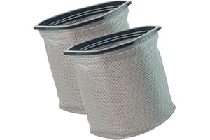 YZXQWRON 2pack, For ProTeam Micro Cloth Filter bags, 6 Quart, For ProTeam cloth bags, For Super Coach Pro 6/ProVac FS 6、For GoFit 6/6 PLUS, 834072