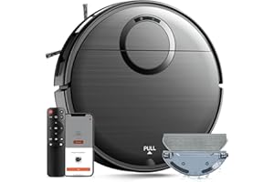 Robot Vacuum and Mop Combo, 2 in 1 Mopping Robot Vacuum Cleaner with Schedule, Wi-Fi/App/Remote, 2000Pa Max Suction, Self-Cha