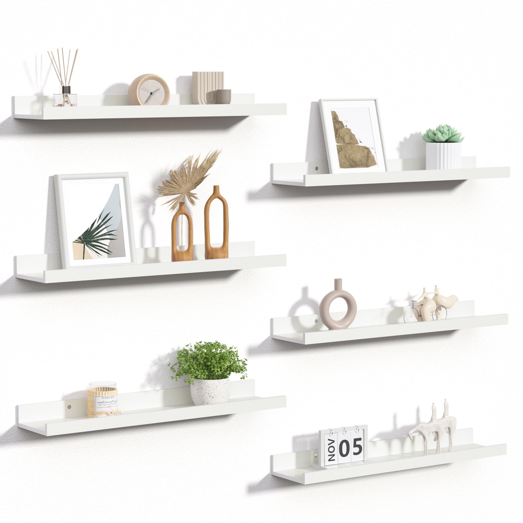 upsimples Floating Shelves for Wall, Wall Shelves