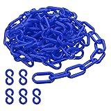 PATIKIL Plastic Chain Links, 10 Feet Safety