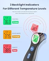 Femometer No-Touch Forehead Thermometer Infrared LCD Baby Adults view 3