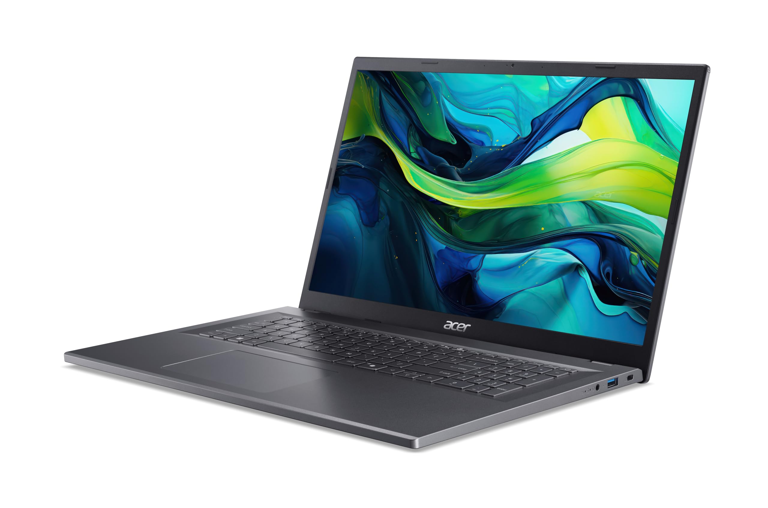 Acer Aspire 17 (A17-51M-51UJ) Laptop, 17" FHD IPS Display, Intel Core 5 120U, 16 GB RAM, 512 GB SSD, Intel Grafik, Windows 11, QWERTZ Tastatur, grau 4