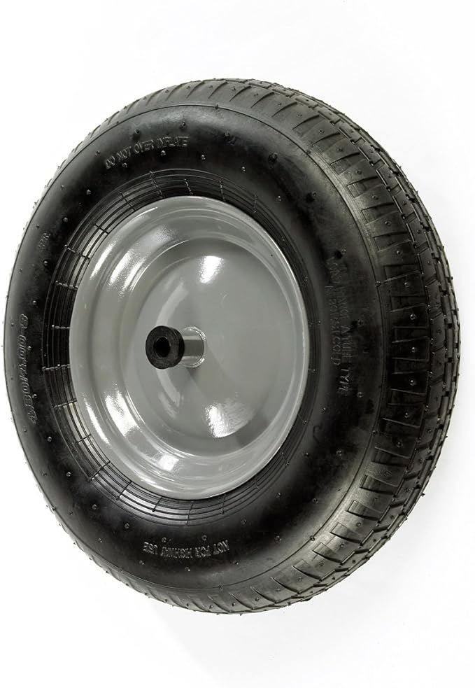 400mm Haemmerlin Wheelbarrow Wheel Replacement by Ross Castors 150kg