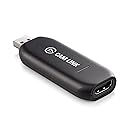 Elgato Cam Link - Broadcast live and record via DSLR, camcorder, or action cam in 1080p60, compact HDMI capture device, USB 3.0