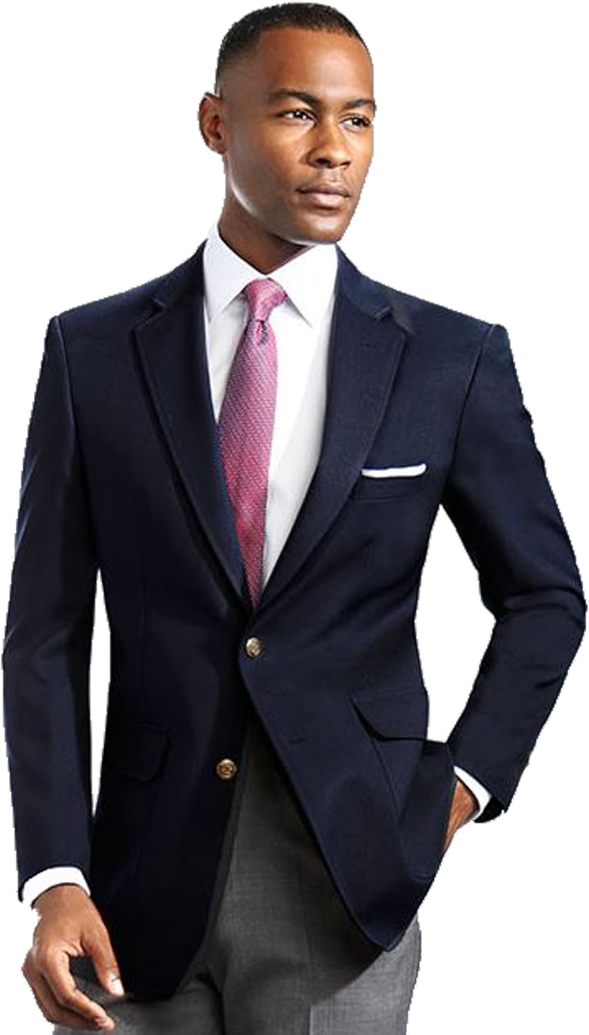 short navy blazer